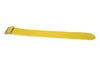 Braided Nylon Perlon Watch Strap Yellow Polished Buckle Main By DaLuca Straps.