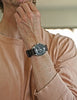 Brown Ballistic Nylon Military Watch Strap With A PVD Buckle By DaLuca Straps.