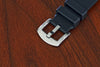 DaLuca Straps Adventurer Rubber FKM Watch Strap Black Buckle