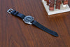 DaLuca Straps Adventurer Rubber FKM Watch Strap Black Lifestyle