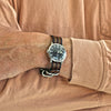 Goldfinger Ballistic Nylon Military Single Piece Watch Band Matte Main By DaLuca Straps.