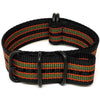 Ballistic Nylon Military Watch Strap - (PVD Buckle)