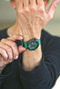 Single Piece Green Ballistic Nylon Military Strap Matte By DaLuca Straps.