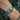 Braided Nylon Perlon Watch Strap Green PVD Buckle By DaLuca Straps.