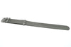 Grey Ballistic Nylon Military Watch Strap With A Matte Silver Buckle By DaLuca Straps.