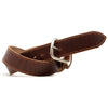 Stunning Genuine Horween Brown Chromexcel Leather Belt That Is Handmade In USA by DaLuca Straps.