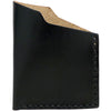 Handmade Angle Wallet Made From Genuine Horween Black Chromexcel Leather by DaLuca Straps.