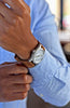 Single Piece Light Brown Ballistic Nylon Military Strap Matte By DaLuca Straps.