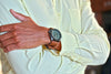 Light Brown Ballistic Nylon Military Watch Strap With A PVD Buckle By DaLuca Straps.