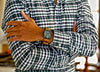 Light Brown Ballistic Nylon Military Watch Strap With A PVD Buckle By DaLuca Straps.