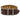 Military Single Piece Watch Strap Made From Horween Brown Chromexcel With A Matte Silver Buckle By DaLuca Straps.