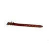 Shell Cordovan 1 Piece Military Leather Watch Strap - (PVD Buckle)