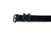 Shell Cordovan 1 Piece Military Leather Watch Strap - (PVD Buckle)