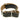 Single Piece Leather Military Watch Strap Made From Black Chromexcel With Matte Silver Hardware By DaLuca Straps.