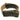 A Leather Military Single Piece Watch Strap Black Chromexcel PVD By DaLuca Straps.