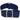 Navy Ballistic Nylon Military Watch Strap With A Matte Silver Buckle By DaLuca Straps.