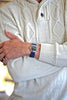 Navy Perlon Nylon Strap With A PVD Buckle By DaLuca Straps.