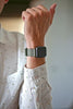 Nylon Apple Watch Strap Grey Wrist DaLuca Straps.