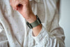 Nylon Apple Watch Strap Grey Wrist DaLuca Straps.