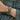 Olive Ballistic Nylon Military Watch Strap With A Matte Silver Buckle By DaLuca Straps.