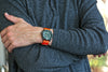Single Piece Orange Ballistic Nylon Military Strap PVD Main By DaLuca Straps.