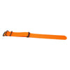 Orange Ballistic Nylon Military Watch Strap With A PVD Buckle By DaLuca Straps.