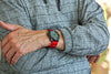 Single Piece Red Ballistic Nylon Military Strap PVD Main By DaLuca Straps.