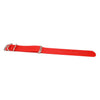 Red Ballistic Nylon Military Watch Strap With A Matte Silver Buckle By DaLuca Straps.