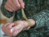 Sand Two Piece Ballistic Nylon Military Band Matte By DaLuca Straps.