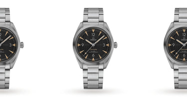 Omega Railmaster Watch Trio