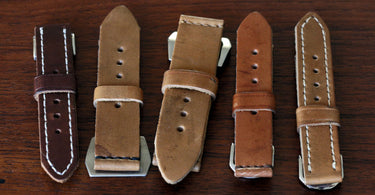 handmade vintage ammo pouch watch straps