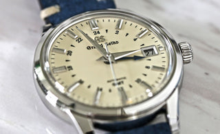 Grand Seiko SBGM221 GMT Watch Review