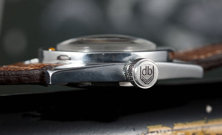 vintage vdb watches side crown profile