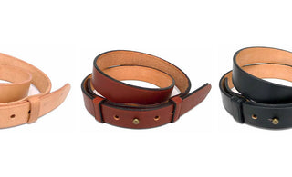 handmade leather button stud belts by daluca straps