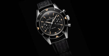 Jaeger LeCoultre Watch with black background