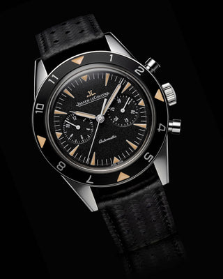 Jaeger LeCoultre Watch with black background