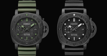 Panerai Submersible Marina Militare Carbotech 47mm Watches