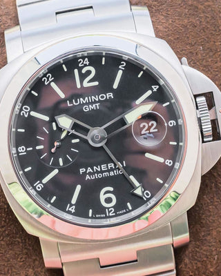 panerai 297 luminor gmt watch pam297