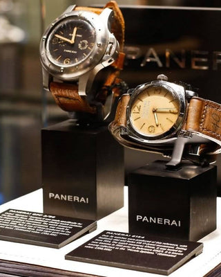 Panerai Watch Display at Harrods