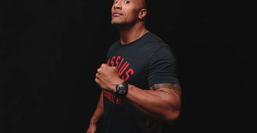 Dwayne "The Rock" Johnson wears a panerai watch