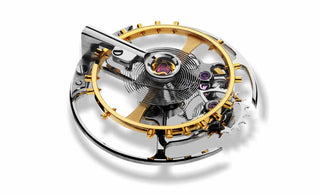 tourbillon watch movement detail