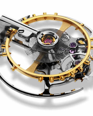 tourbillon watch movement detail