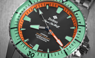 zodiac sea wolf watch dial