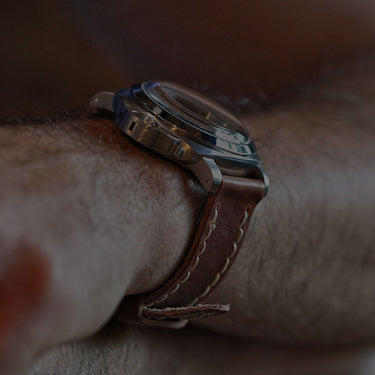 22mm handmade leather watch straps