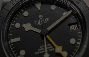 Tudor Black Bay 41 Watch Close Up