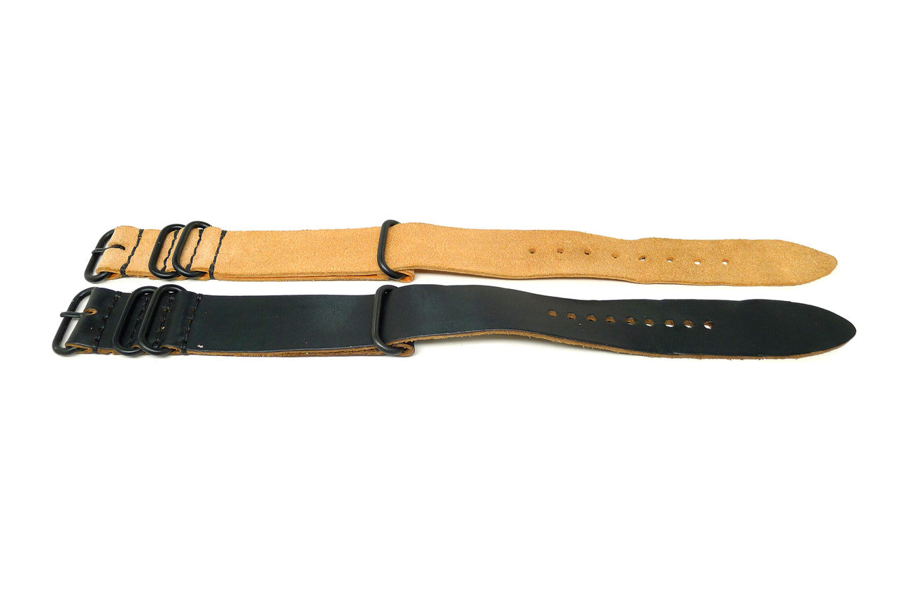 26mm Leather Horween Strap 2x Pack (SKU 121) Clearance