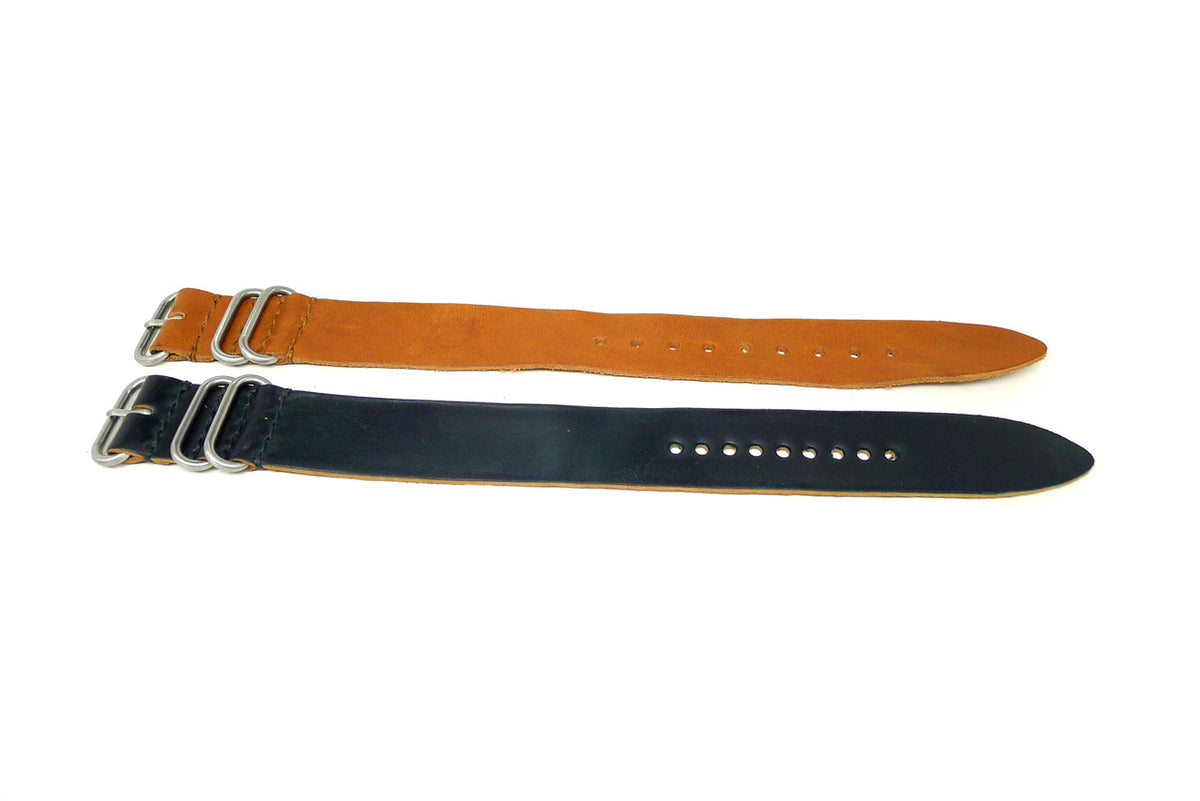 26mm Leather Horween Strap 2x Pack (SKU 123) Clearance