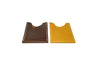 Leather Stash Wallet BROWN CXL + YELLOW 2x Pack (SKU 142) Clearance