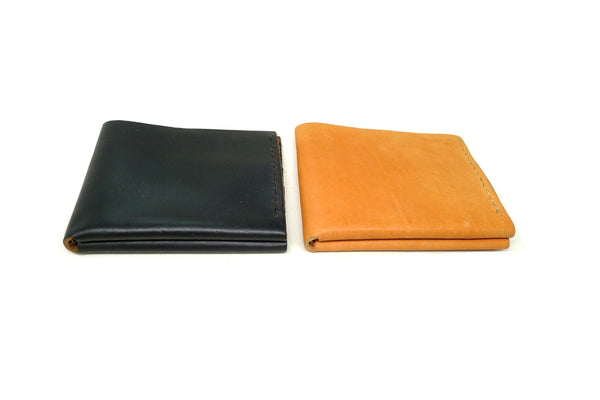 Bi Fold Wallet BLACK CXL + NATURAL ESSEX 2x Pack (SKU 146) Clearance