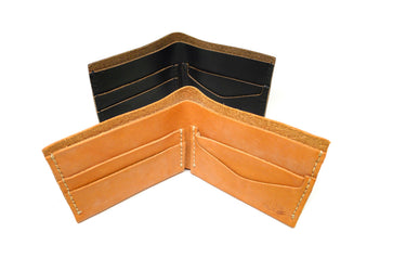Bi Fold Wallet BLACK CXL + NATURAL ESSEX 2x Pack (SKU 146)